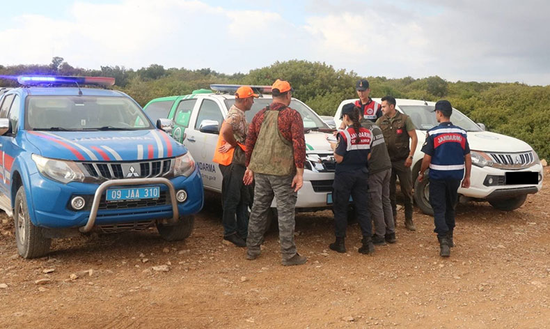 Jandarma ekipleri kaçak ava geçit vermiyor