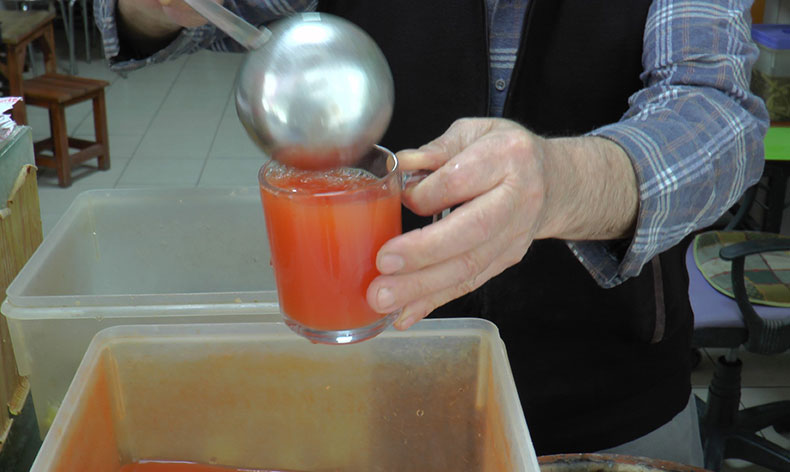 Lezzetli turşunun sırrı ‘kaya tuzu’