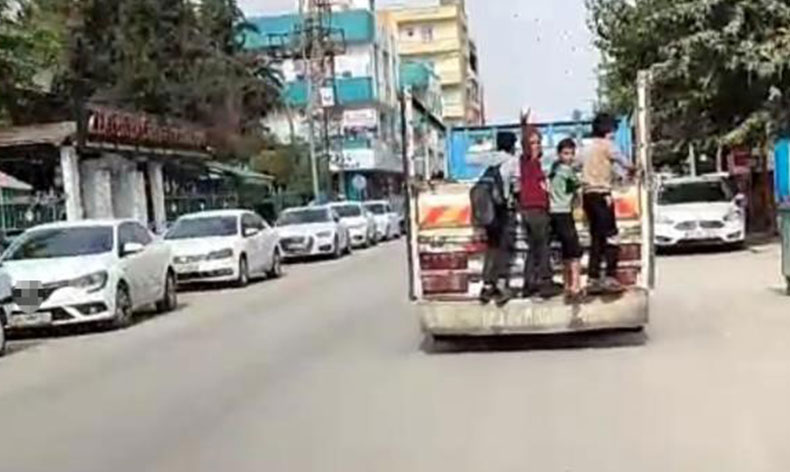 Çocukların tehlikeli yolculuğu