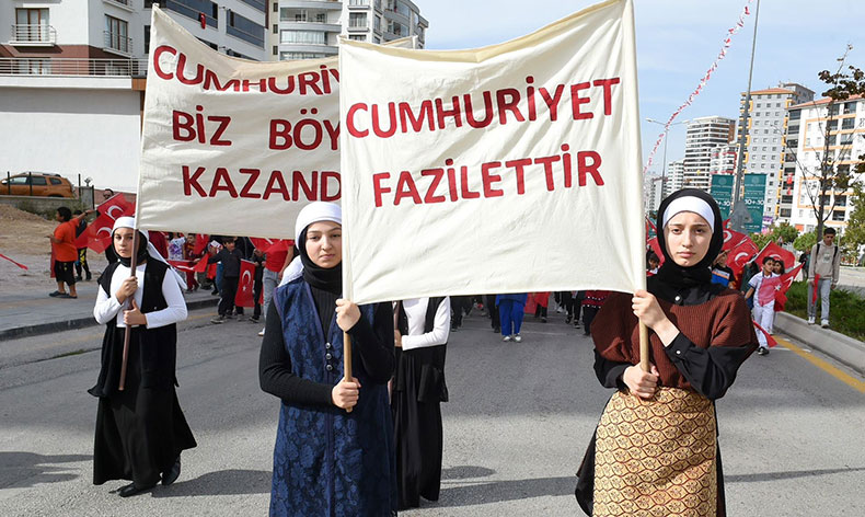 Altındağ’da Cumhuriyet coşkusu