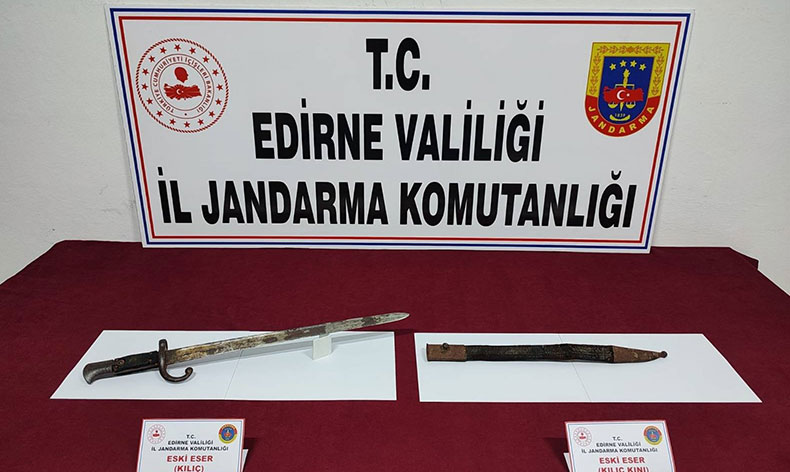 150 yıllık kılıç ve kını