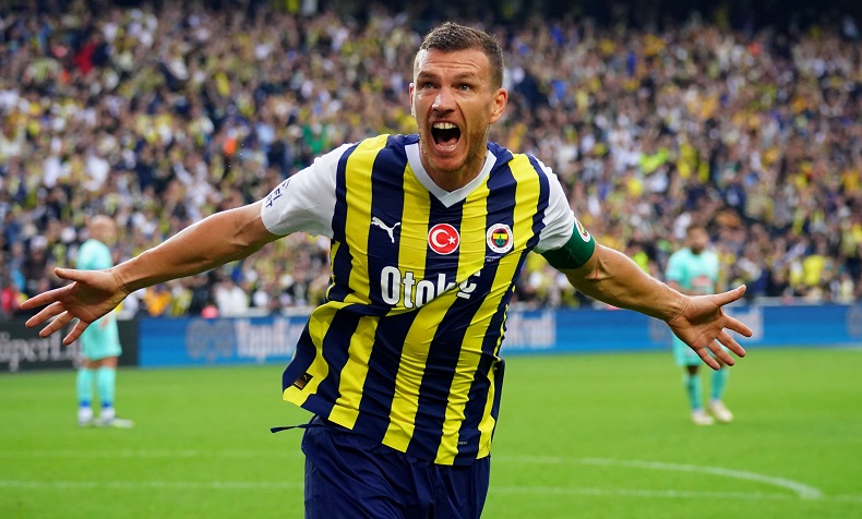 Edin Dzeko, Süper Lig’de 5. golünü attı