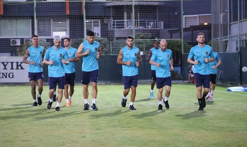 Corendon Alanyaspor, Karagümrük maçı hazırlıklarına başladı