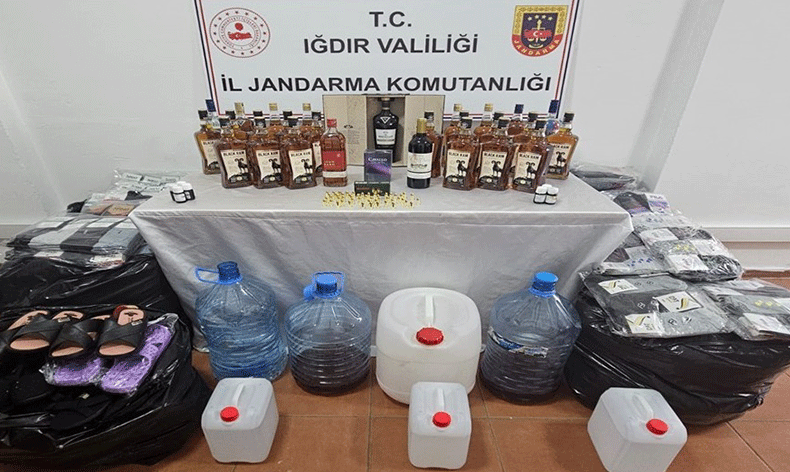Iğdır’da kaçakçılık operasyonu