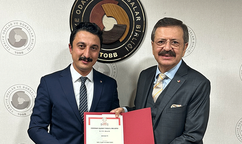 Kars kaz eti coğrafi işaret tescilini aldı