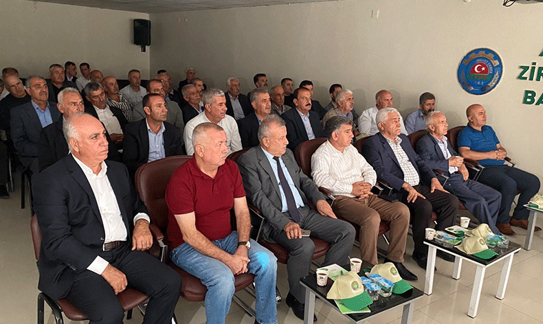 Sertifikalı tohumculuk toplantısı yapıldı