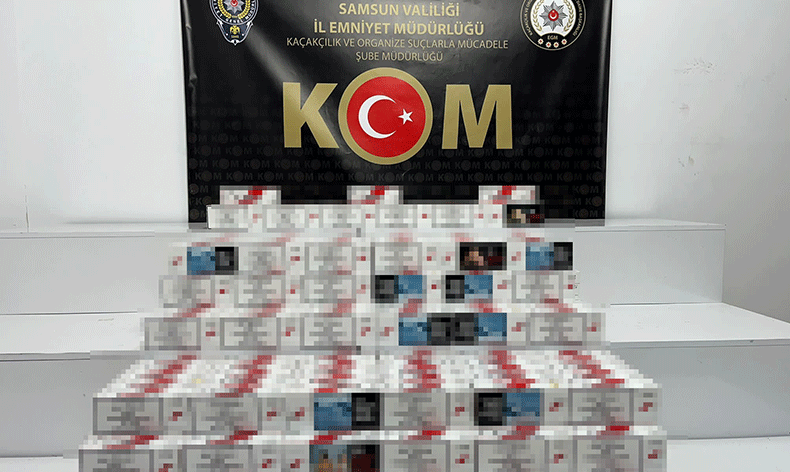 60 bin makaron ele geçirildi