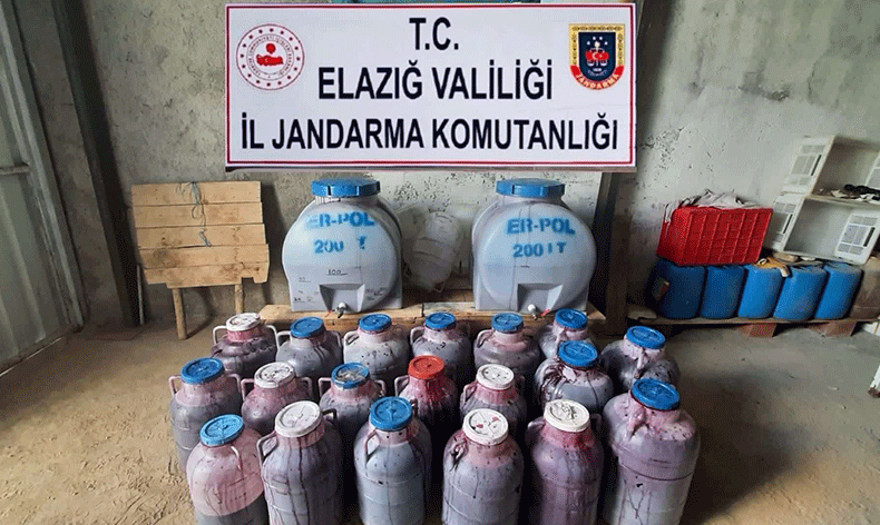 11 bin 237 litre kaçak şarap ele geçirildi