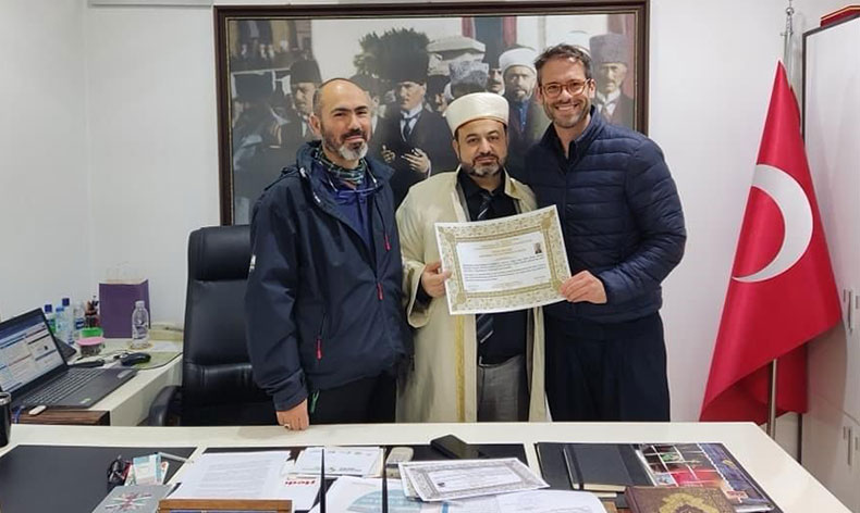 İtalyan Salvatore Bursa’da Müslüman oldu
