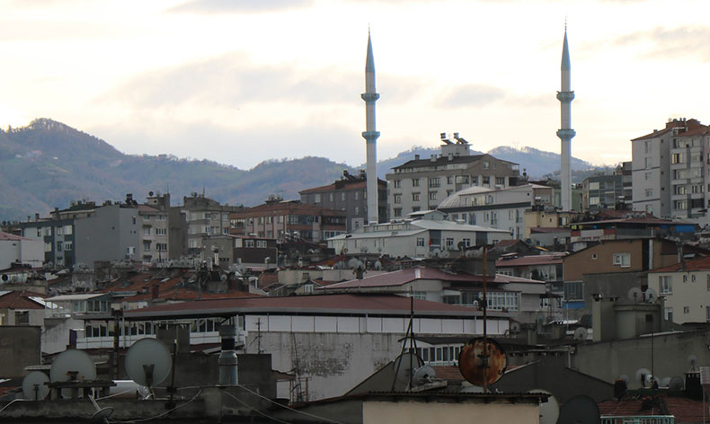 Samsun’da cami hoparlörlerinden ‘fırtına’ anonsu