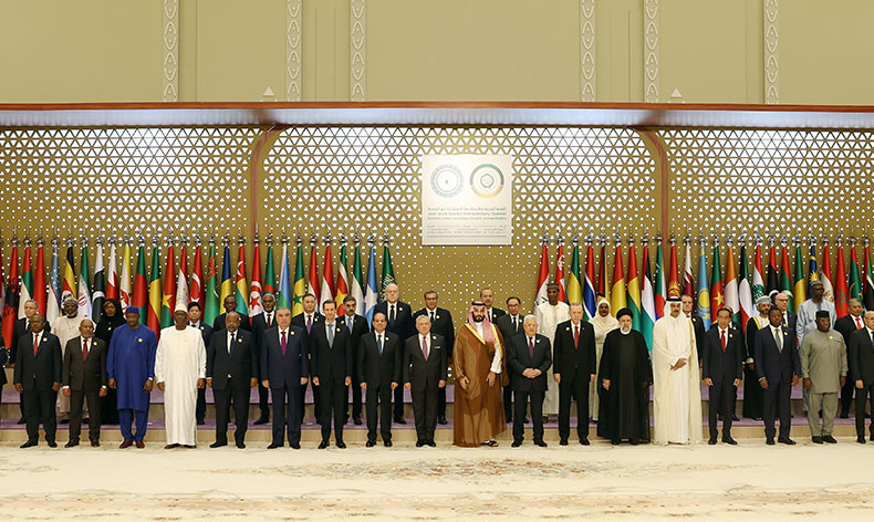 Erdoğan, Riyad’da liderlerle aile fotoğrafında