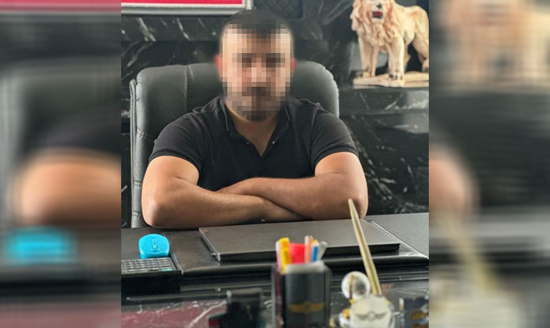 Evinin balkonundan ateş etti, polis ekiplerince yakalandı