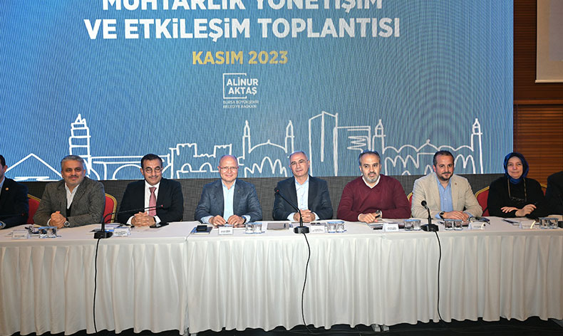 Efkan Ala muhtarlarla buluştu