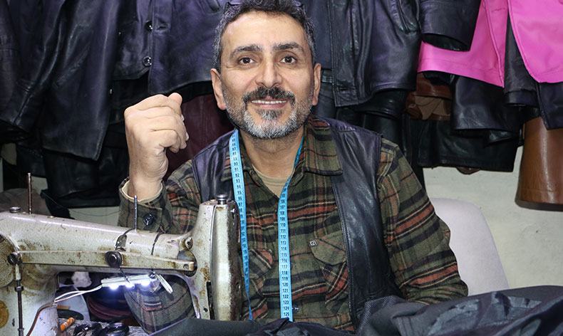 Deri mont tamircilerinde yoğun mesai