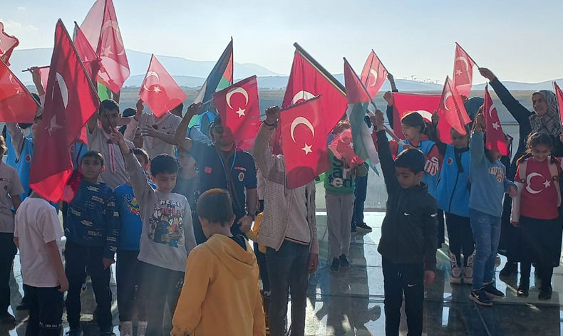 Malatya’da Filistin’e destek yürüyüşü