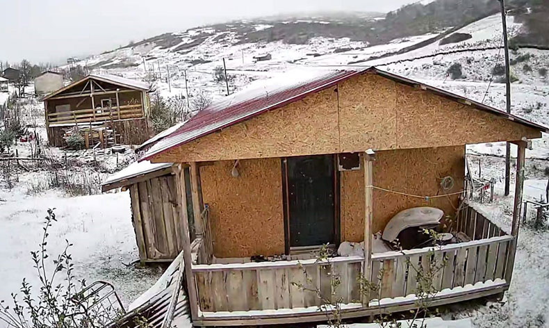 Ordu’da yaylalar beyaza büründü
