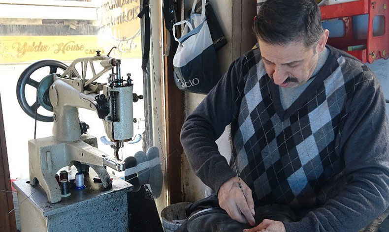 Mardin’in 40 yıllık ayakkabı tamircisi