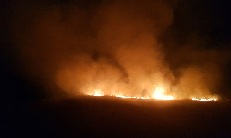 2 ayda 400’e yakın anız yangını çıktı
