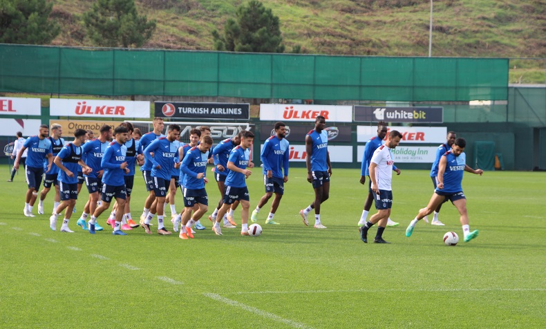 Trabzonspor, Fenerbahçe maçı hazırlıklarını sürdürdü