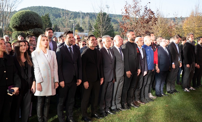 TFF, 10 Kasım dolayısıyla anma töreni düzenledi