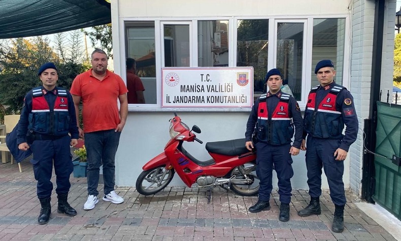 Manisa’da şüpheli motosiklet çalıntı çıktı