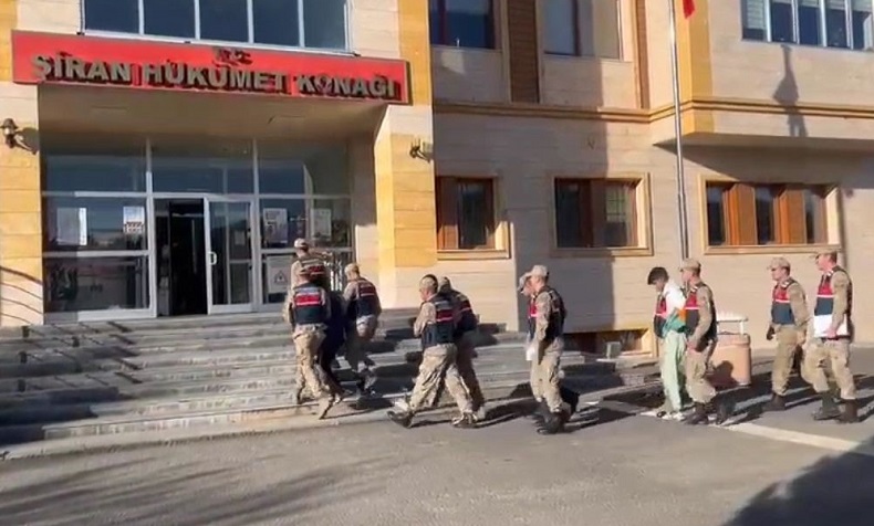 Gümüşhane’de ‘Sarmal Operasyonu’nda 4 tutuklama
