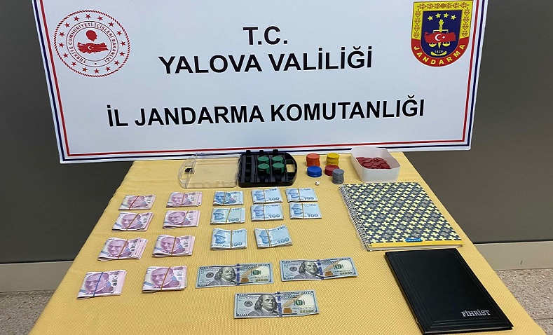 Yalova’da kumar operasyonda 31 kişiye 125 bin lira ceza