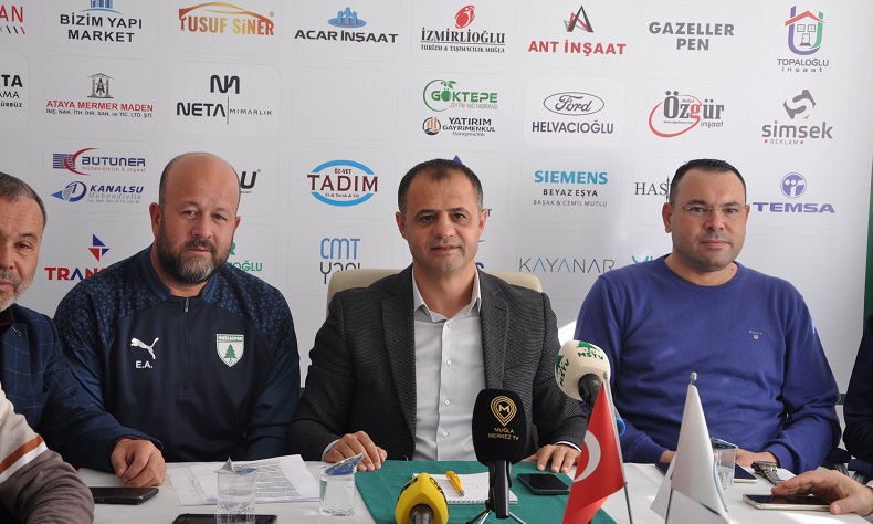 Muğlaspor Kulüp Başkanı Menaf Kıyanç: “Sabırlı olun, biz bu işin üstesinden geleceğiz”