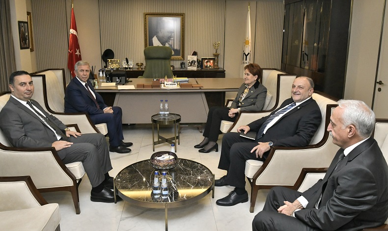 ABB Başkanı Yavaş’tan İYİ Parti lideri Akşener’e ziyaret