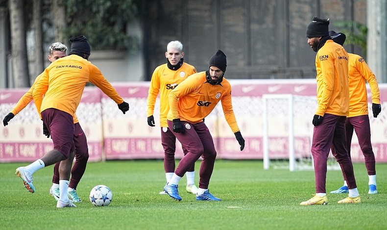 Galatasaray, Manchester United maçı hazırlıklarını sürdürdü
