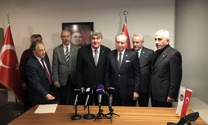 Beşiktaş Başkan Adayı Serdal Adalı, yönetim kurulu listesini teslim etti