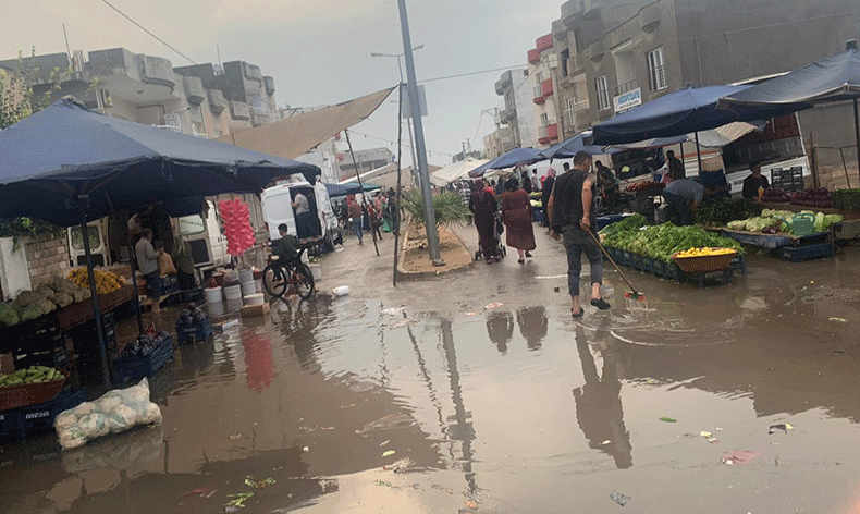 Sağanak yağış kötü etkiledi