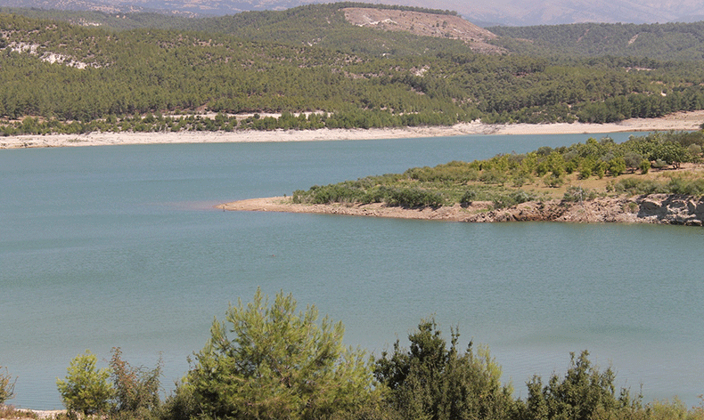 Karacasu Barajı’nda sular %35 azaldı