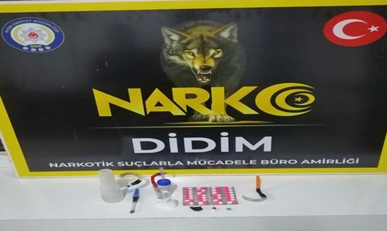 Didim’de uyuşturucu operasyonu