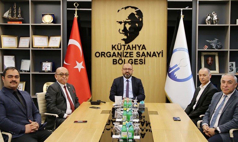 Ünkoç ve Eşsiz Kütahya OSB yönetimini ziyaret etti