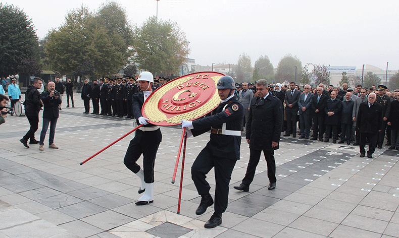 Düzce’de Atatürk’ü Anma Töreni