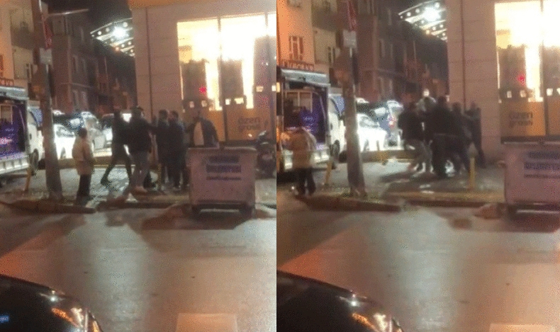 Bursa’da yer tartışması yumruklu kavgaya döndü