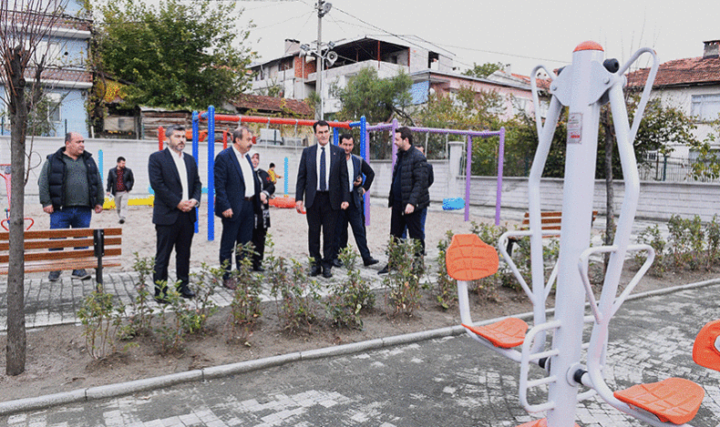 Osmangazi Belediyesi’nden Harmancık’a park
