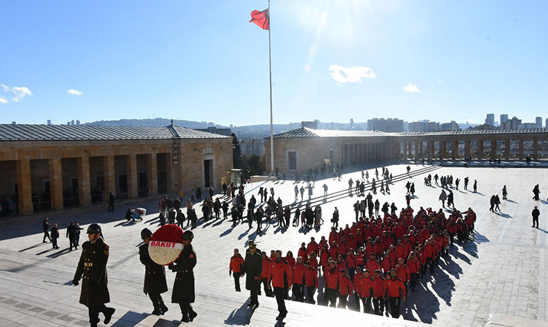 BAKUT’tan Anıtkabir’e ziyaret