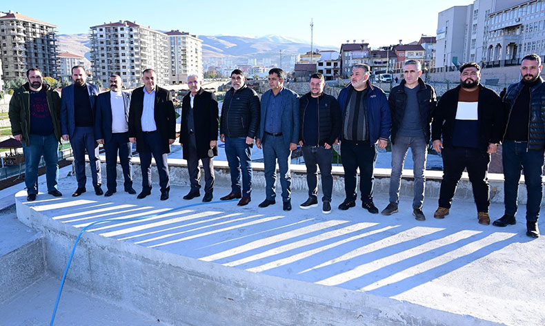 Başkan Güder’in yatırımlarını gezdi
