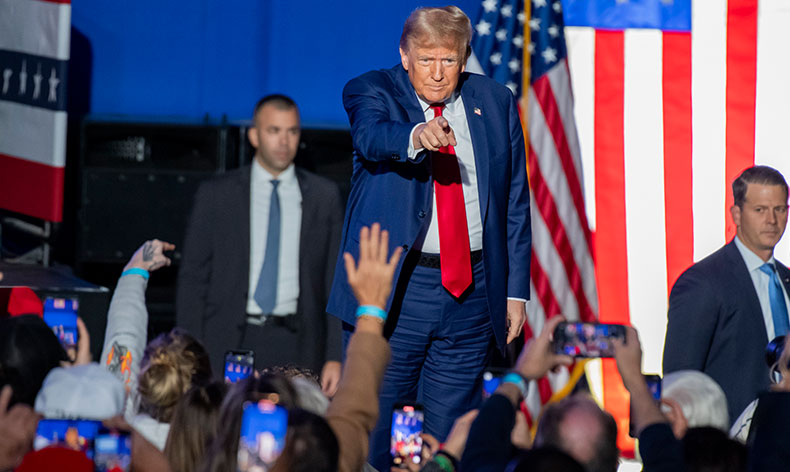 “Trump, eyalette başkanlık seçimine giremeyecek”