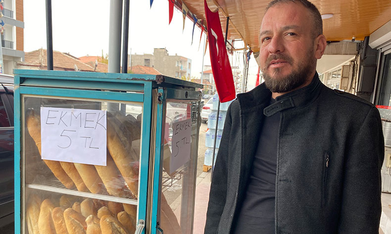 Duyarlı esnaf ekmeği 5 TL’ye indirdi