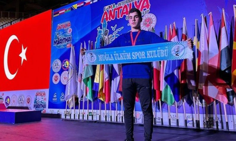 Milaslı sporcu Avrupa ikincisi oldu