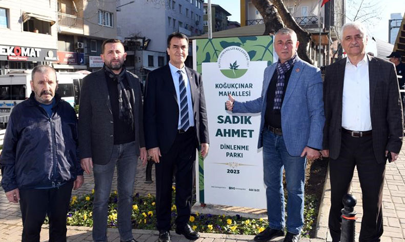 Osmangazi’den Dr. Sadık Ahmet’e vefa