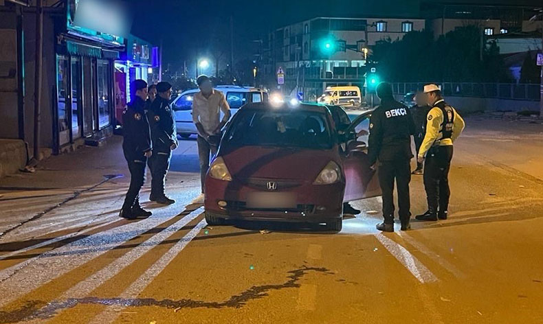 Bursa polisinden uygulama