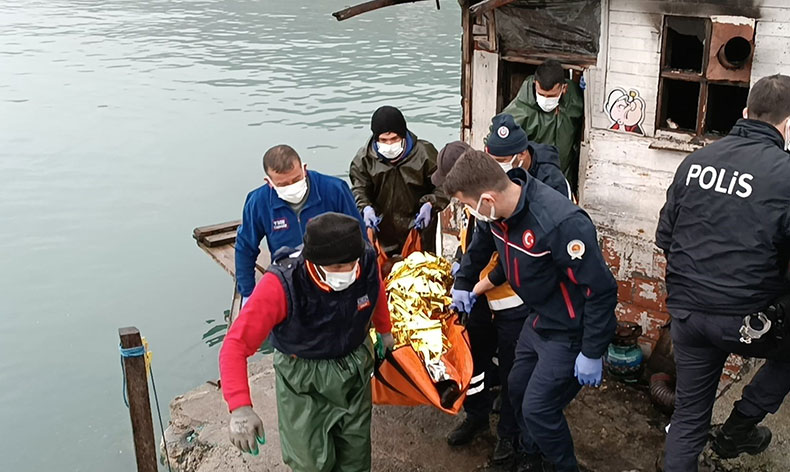 Kulübede çıkan yangında bir kişi ağır yaralandı