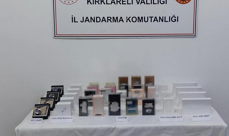 Kırklareli’de kaçakçılık operasyonu