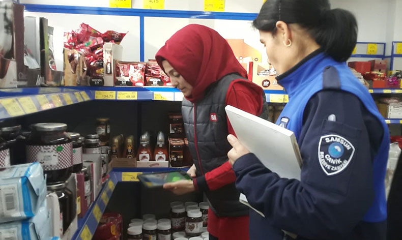 Canik’te marketlere sıkı denetim