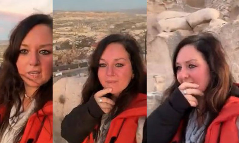 Ezan sesini duyunca göz yaşı döktü
