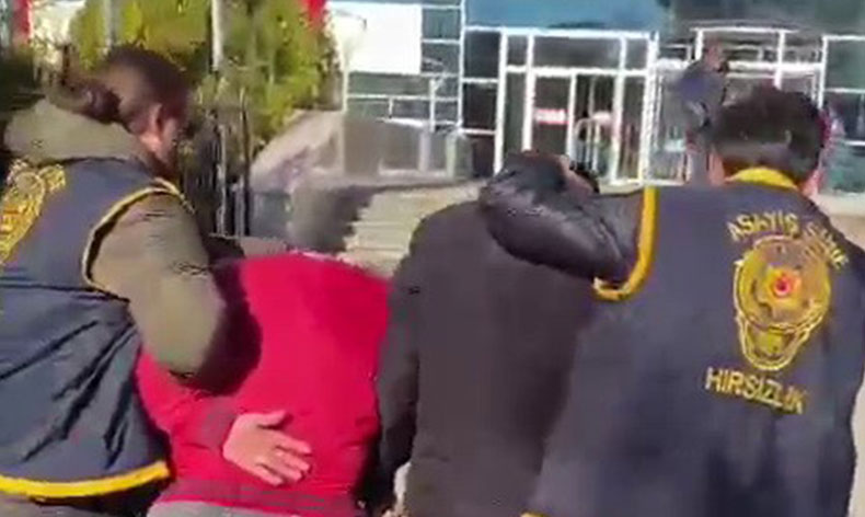 Adıyaman’da ev hırsızları yakalandı